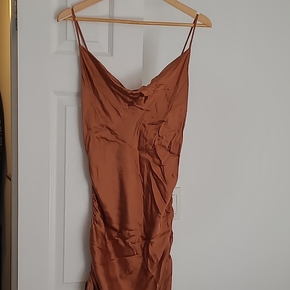 Wilfred Rust Colored Dress Size Medium - Picture 3 of 6